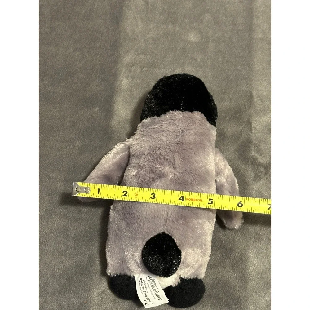 Ripley's Aquariums Believe It or Not Penguin Chick Plush Stuffed Animal Grey 9
